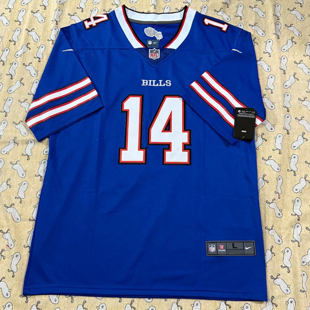Nfl Blue Jersey #14 Buffalo Bills Diggs